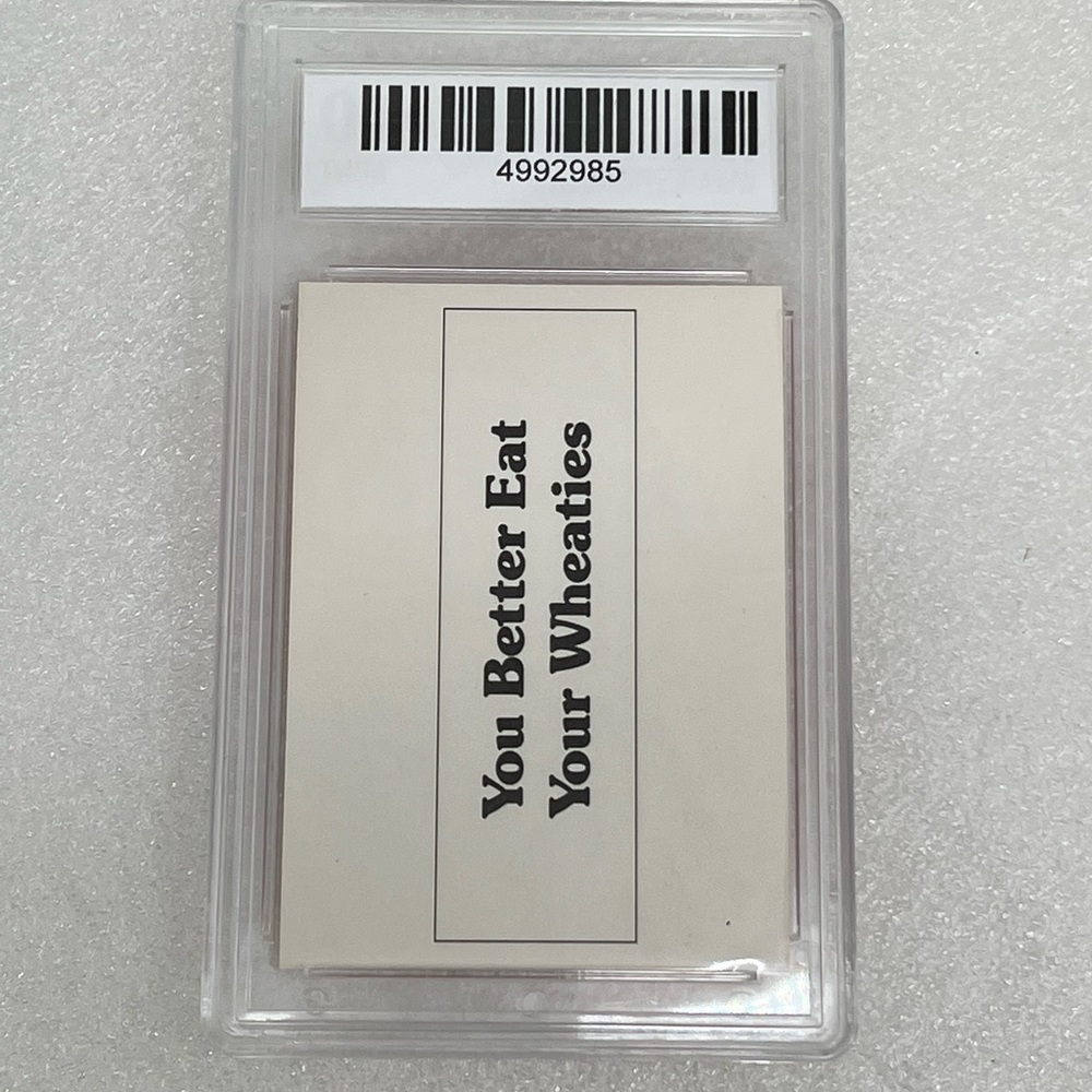 michael jordan wheaties card